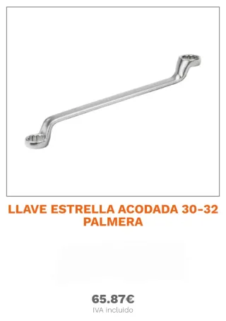 Juego llaves estrella acodada