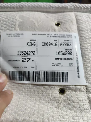 Colchón Pikolin 105x200cm