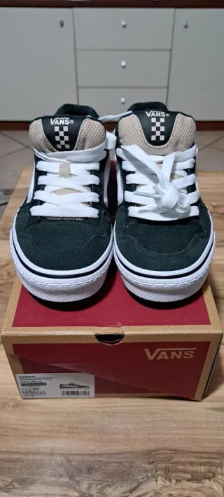 Scarpe Vans Uomo/Donna Verde Beige