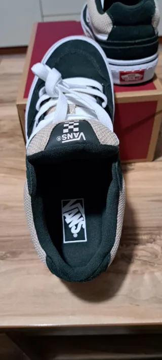 Scarpe Vans Uomo/Donna Verde Beige