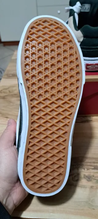 Scarpe Vans Uomo/Donna Verde Beige