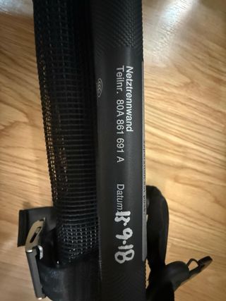 Barras techo y red separadora perros Audi