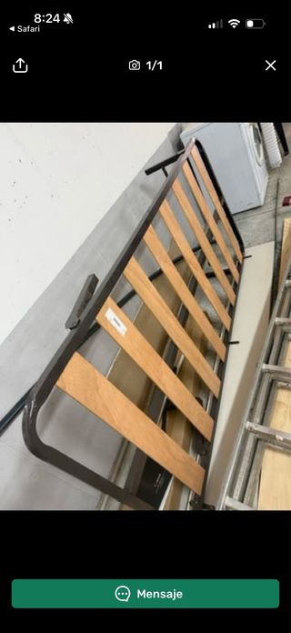 Somier y colchón 90cm