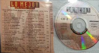 CD Doble Lo Mejor de los 70's