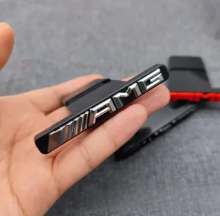 AMG Logo de Calandra Parilla Rejilla de Mercedes