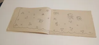 RARO JUEGO DE CAMA COMPLETO SIN MARCAR,GOLVI 1950