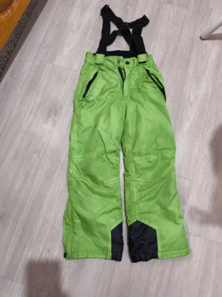 Traje de nieve infantil verde