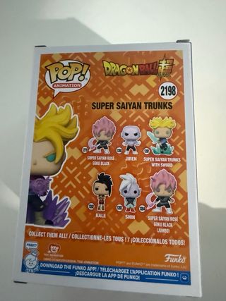 Funko Pop! Dragon Ball Super Trunks 2198 chase