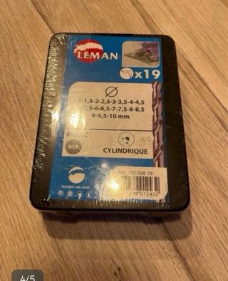 Brocas Metal HSS Classic Leman 19uds