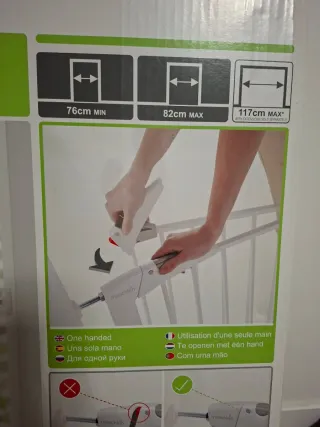 Barrera de seguridad para bebés