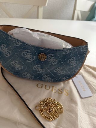 Bolso Guess Denim GG Monogram