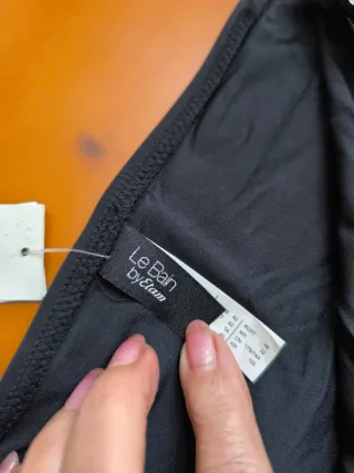 Braga bikini Etam negra