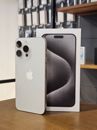 IPHONE 15 PRO MAX 256GB BIANCO BAT. 100%