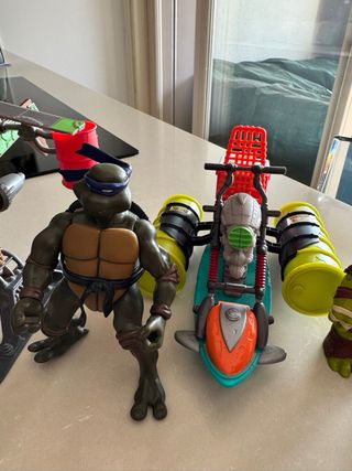 Lotto Tartarughe Ninja Action Figures-Portachiavi