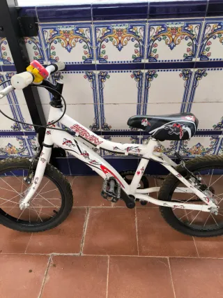 Bicicleta para niños blanca | Infantil