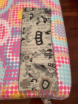 Bufanda Tous HEAVEN Negra/Beige Vintage