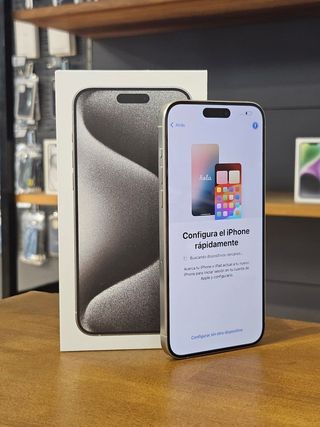 IPHONE 15 PRO MAX 256GB BIANCO BATTERIA 100%