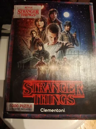 Puzzle Stranger Things 1000 Piezas. MUY BONITO