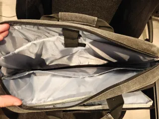 Maletín ordenador Evercase gris