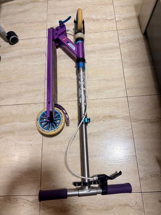 Patinete Decathlon Morado