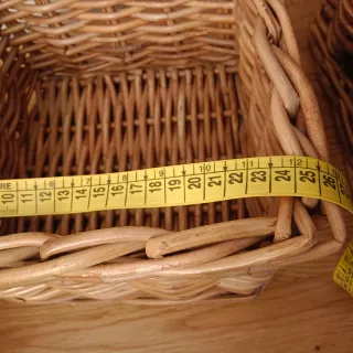 Cestas de mimbre (3 unidades)