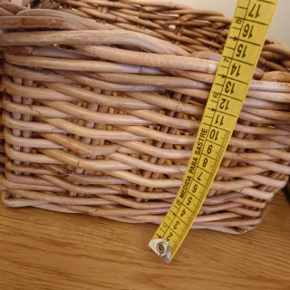 Cestas de mimbre (3 unidades)