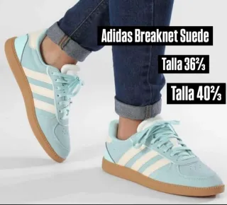 Adidas Breaknet Suede Tallas 36 2/3 ,40 y 40 2/3
