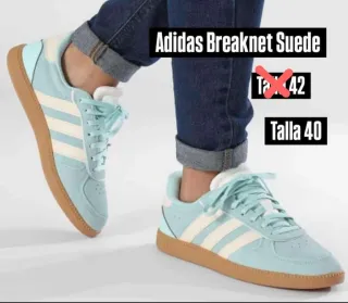 Adidas Breaknet Suede Tallas 36 2/3 ,40 y 40 2/3
