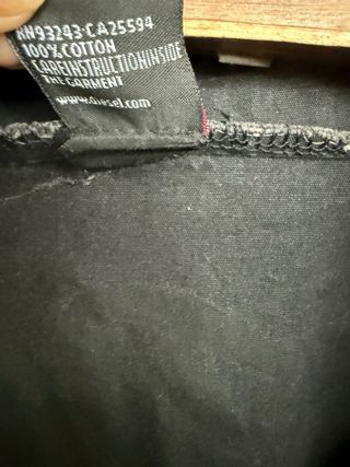 VINTAGE cazadora fina negra DIESEL talla XXL