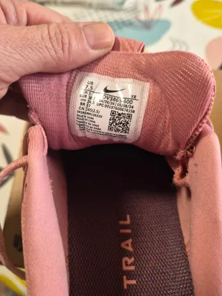 Zapatillas Nike Trail Mujer Rosa Talla 38.5