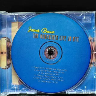 James Brown - The Godfather Live in N.Y.C. CD