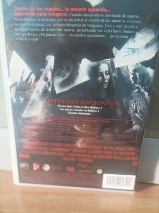 DVD Reflejos 2 Sin Censura Terror