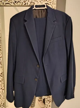 Chaqueta de traje para caballero azul