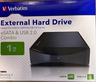 Disco Duro Externo Verbatim 1TB eSATA/USB 2.0