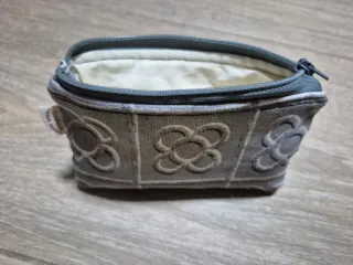 Monedero Panots Gris y Blanco