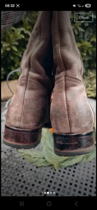 Stivali Tiziana Fausti donna vero cuoio