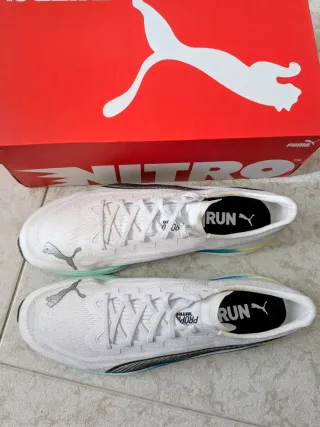 Puma Nitro Running Zapatillas Blancas