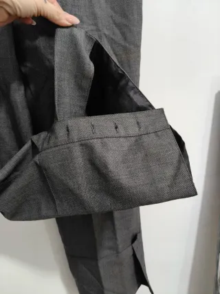 Pantalón traje flamenco gris hombre