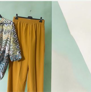 Completo donna fantasia zig-zag