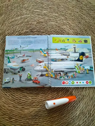 Libro Tiptoi Aeropuerto (Alemán)