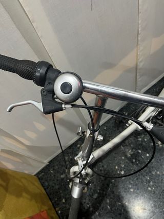 Bicicleta Plegable Blanca