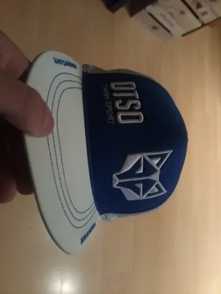 Gorra OTSO azul y blanca