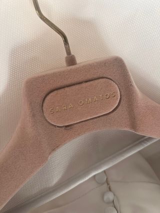 Top Novia Brillante Blanco Talla 38