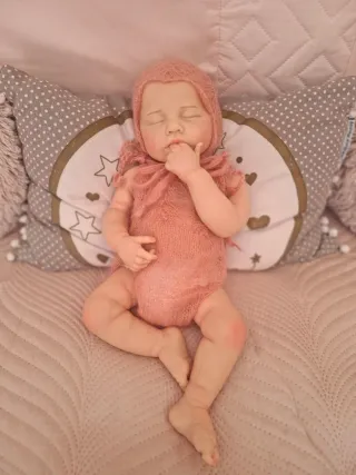 Muñeca Reborn Silicona Niña
