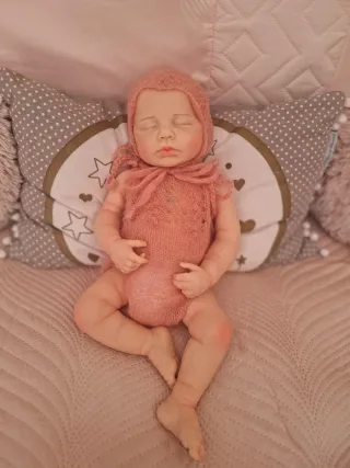 Muñeca Reborn Silicona Niña