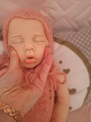 Muñeca Reborn Silicona Niña