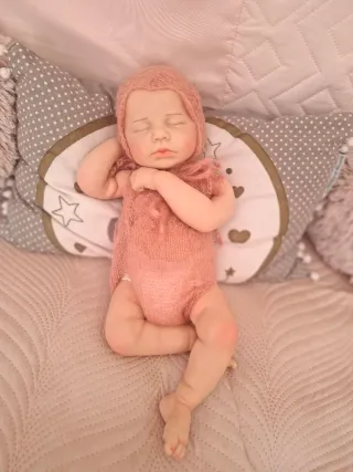 Muñeca Reborn Silicona Niña