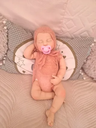 Muñeca Reborn Silicona Niña