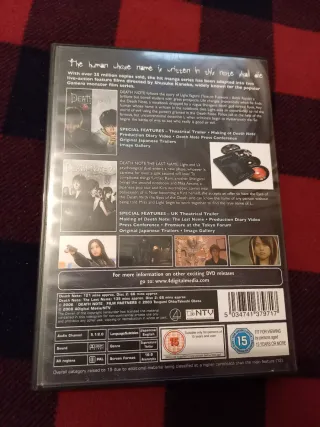 Death Note 1 y 2 DVD 4 Discos