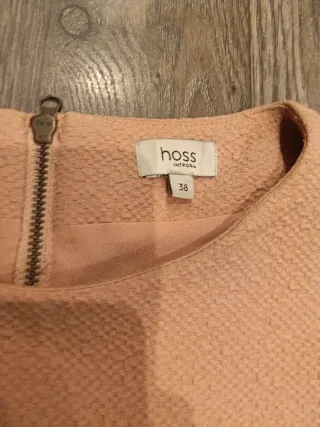 Vestido Intropia rosa manga larga